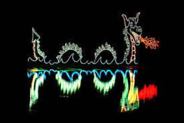 a close up of a logo