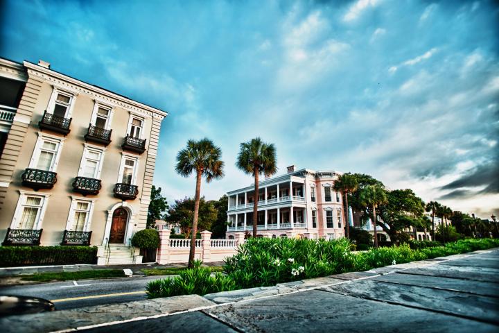 a large brick building